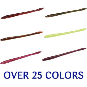 Zoom Trick Worm Bait Soft Lure Plastic 6.5