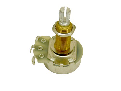 Alpha A25k Long 21mm Audio SPLIT SHAFT AUDIO TAPER POTENTIOMETERS POTS