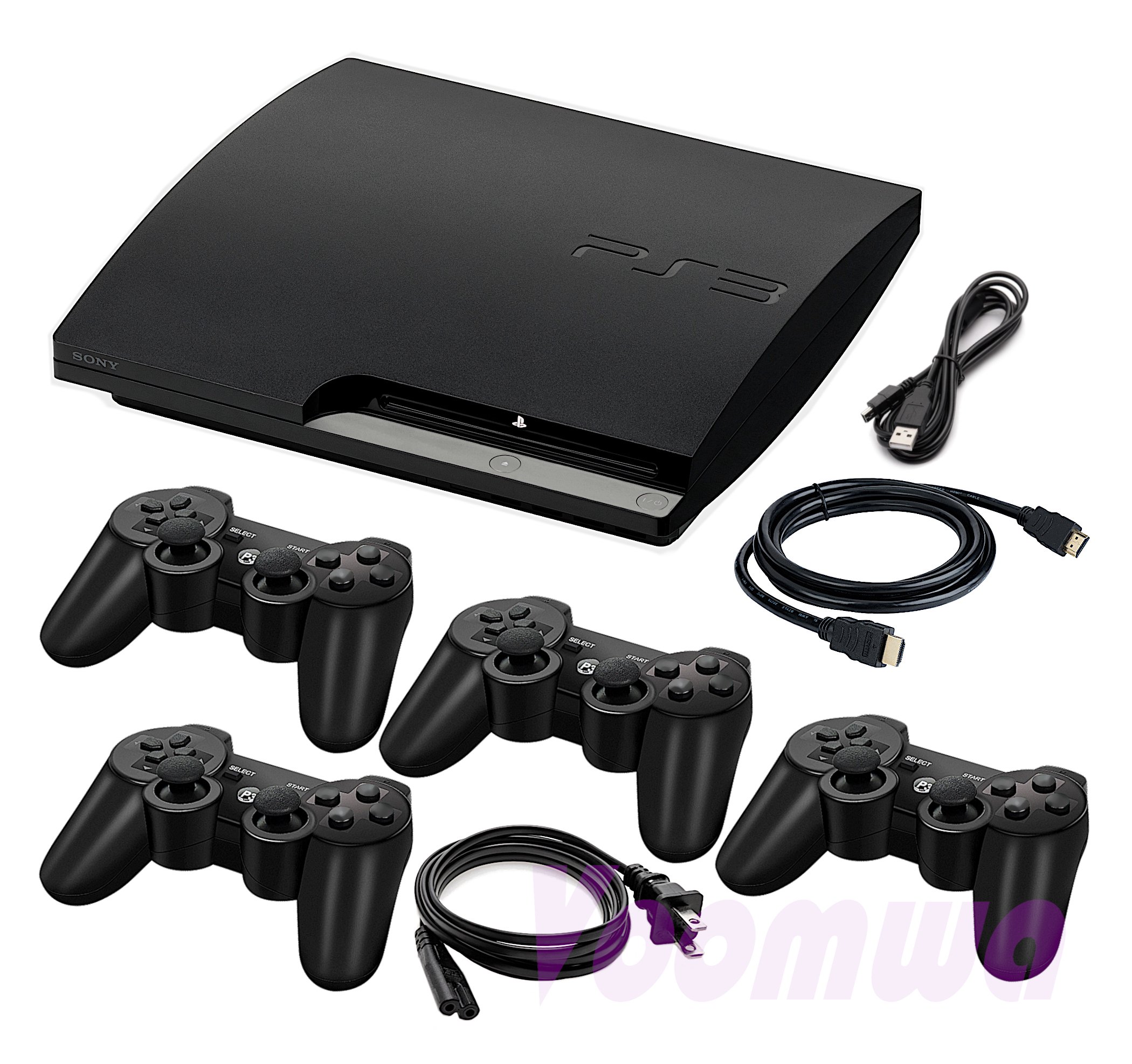 PS3本体 120GB Sony PlayStation 3 Console PS3 Slim + 120GB 160GB 320GB 500GB +