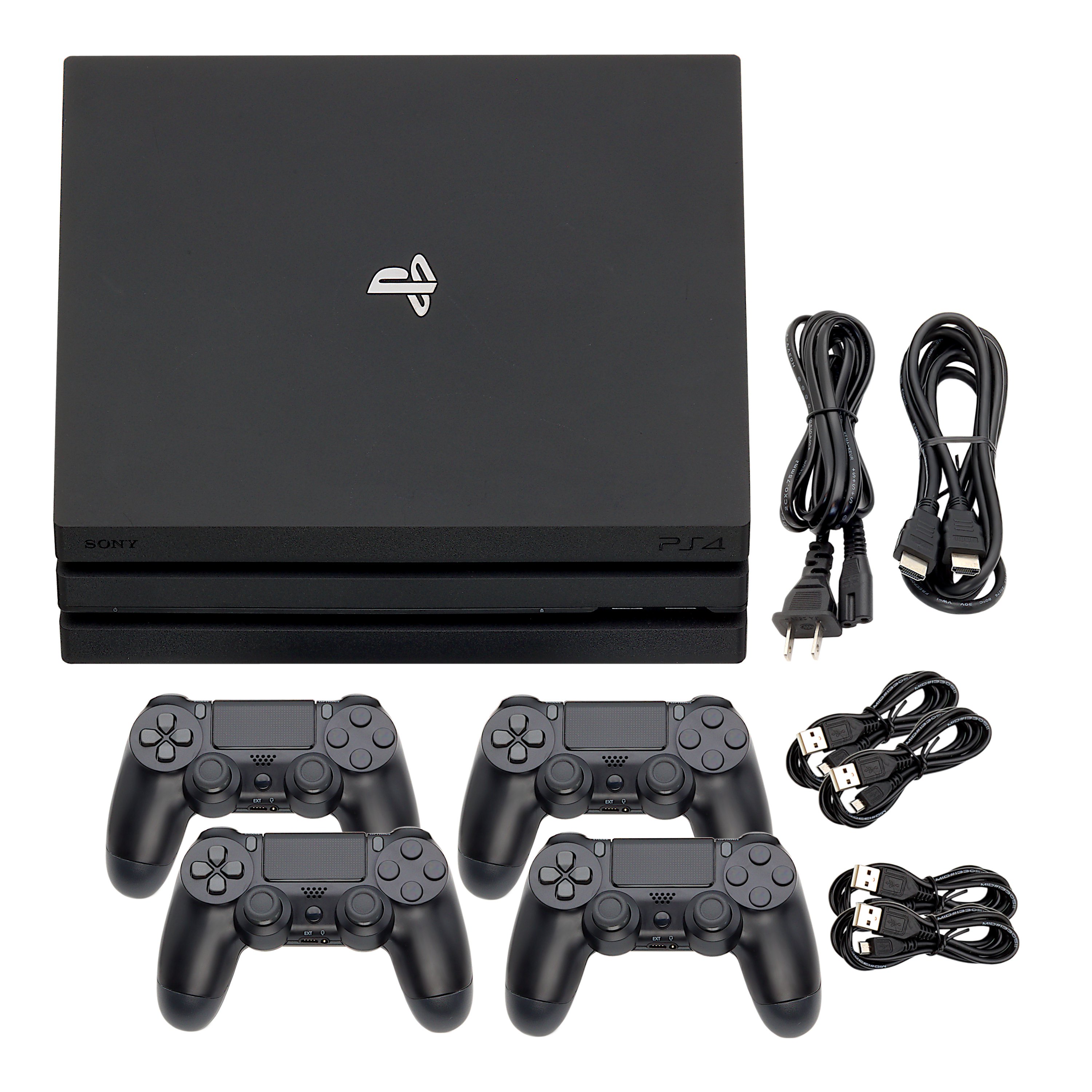 PlayStation 4 PS4 Console 500GB to 1TB + 1-4 Voomwa Controllers +